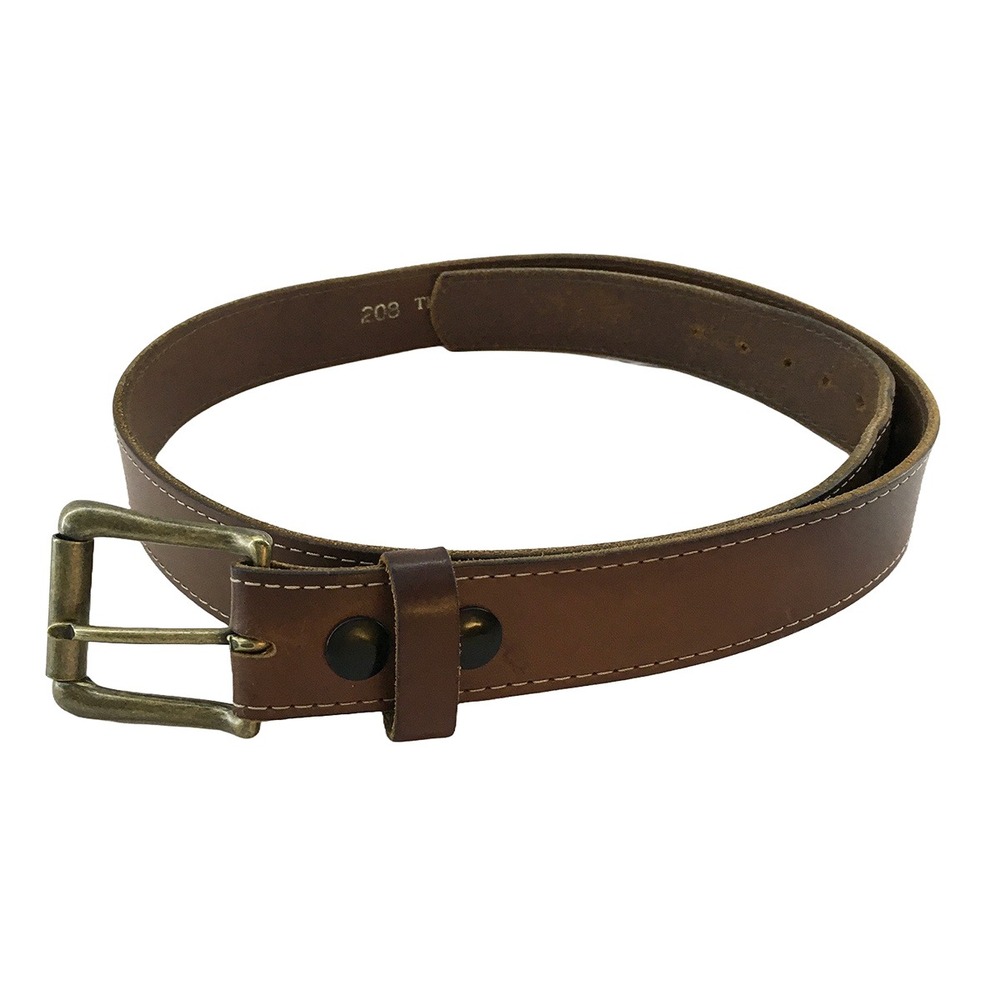 THE LEATHER EXCHANGE • Top Grain Leather Belt • Size‎ 38 • brown